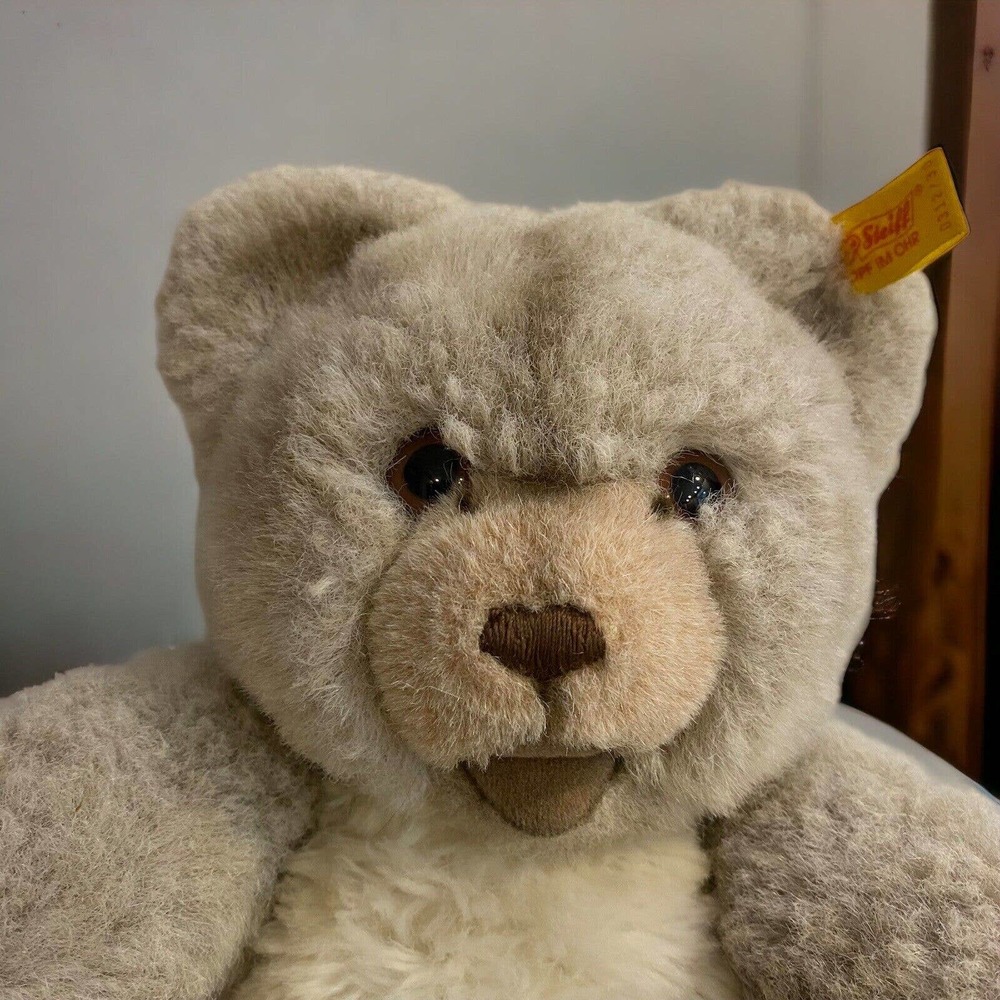 Vintage Steiff Zotty Bear Jointed Squeaker 12" Stuffed Animal Plush - Picture 3 of 5